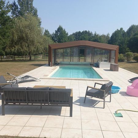 Chalet Au Coeur De La Nature Le Grand-Lucé Εξωτερικό φωτογραφία