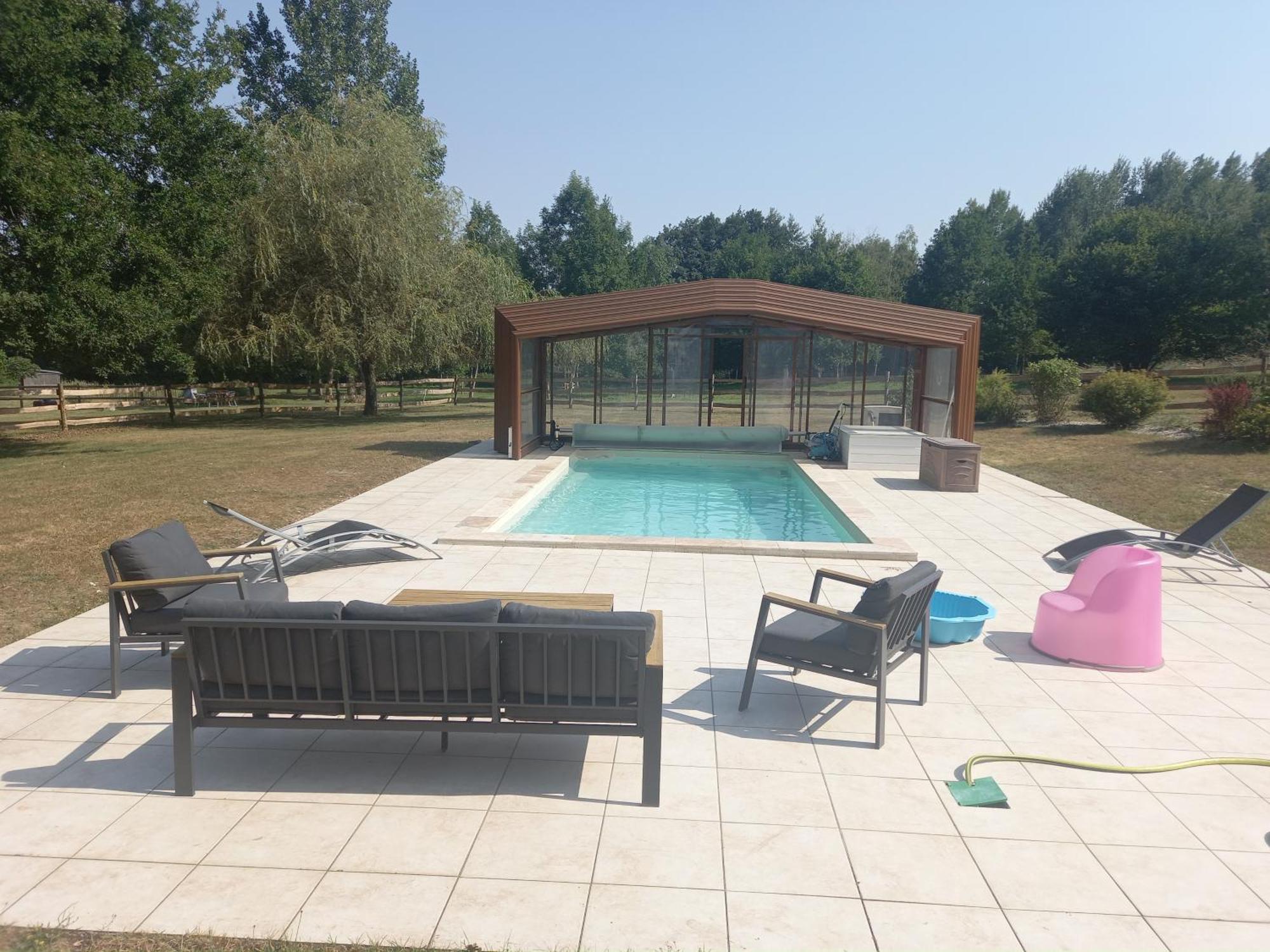 Chalet Au Coeur De La Nature Le Grand-Lucé Εξωτερικό φωτογραφία
