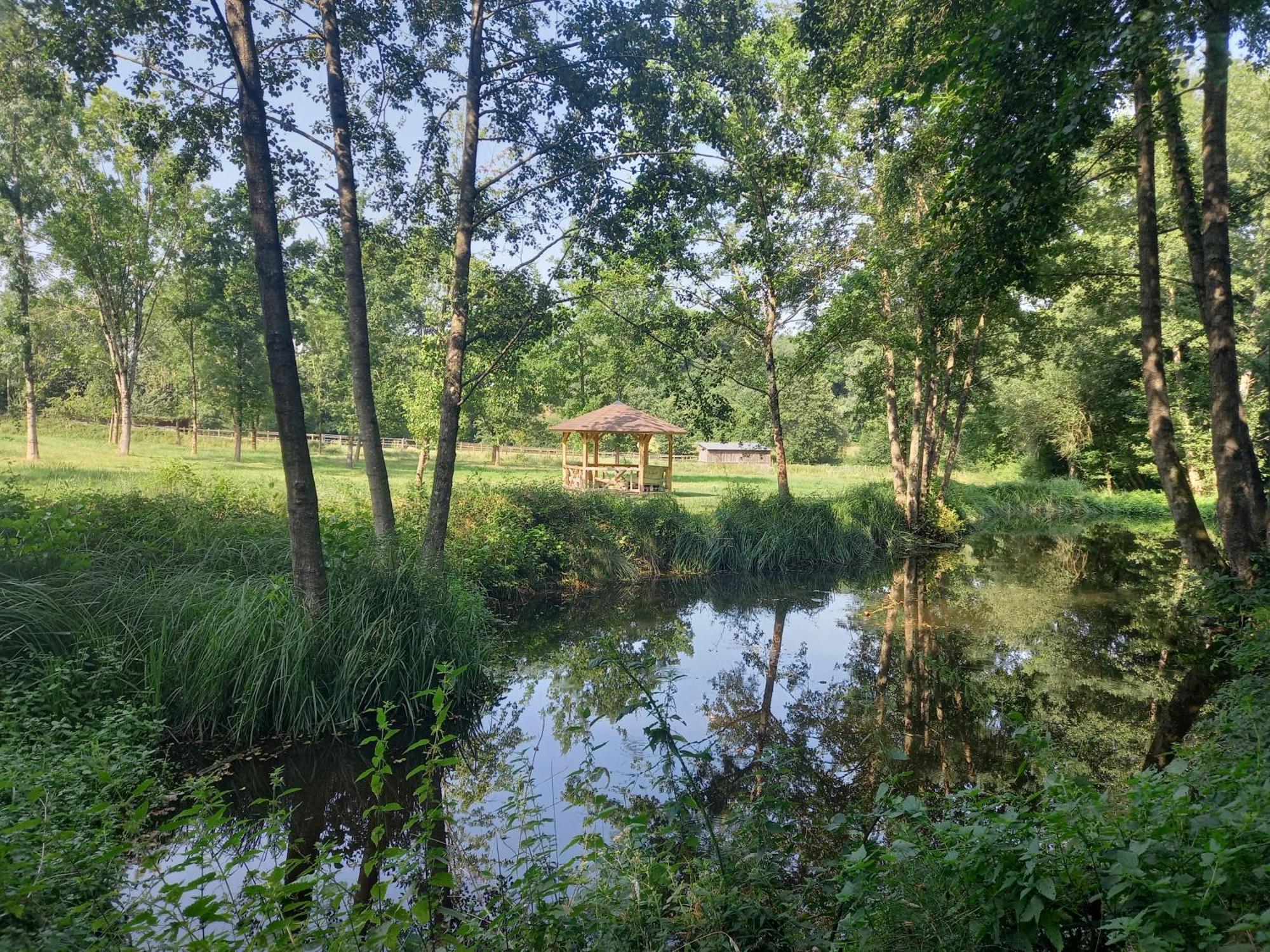Chalet Au Coeur De La Nature Le Grand-Lucé Εξωτερικό φωτογραφία